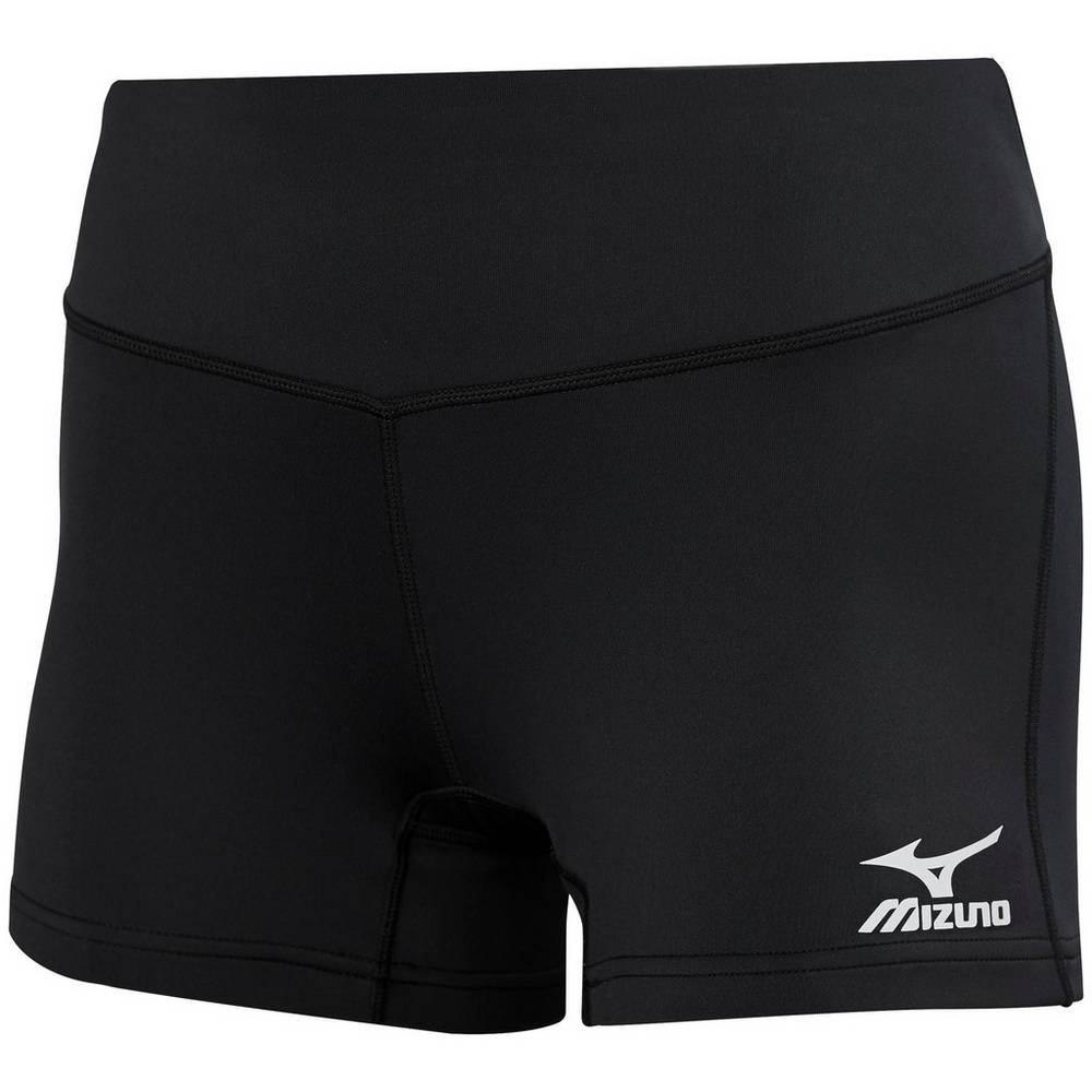 Calções Mizuno Voleibol Victory 3.5" Inseam - Mulher - Pretas/Azuis - FTHEP3516